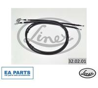 Cable, service brake for OPEL ASTRA H LINEX 32.02.01 fits Rear