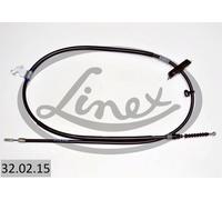 CABLE, SERVICE BRAKE FOR OPEL ZAFIRA C LINEX 32.02.15 FITS RIGHT FRONT