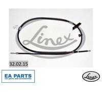 Cable, service brake for OPEL ZAFIRA C LINEX 32.02.15 fits Right Front