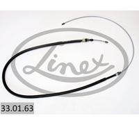 CABLE, SERVICE BRAKE FOR PEUGEOT 207 LINEX 33.01.63 FITS RIGHT FRONT, LEFT FRONT