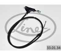 CABLE, SERVICE BRAKE FOR PEUGEOT 406 LINEX 33.01.34 FITS FRONT