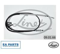Cable, service brake for PEUGEOT BOXER Bus MANAGER Bus LINEX 09.01.66 fits Front