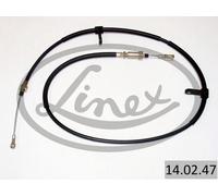 CABLE, SERVICE BRAKE FOR PEUGEOT BOXER VAN, MANAGER LINEX 14.02.47 FITS FRONT