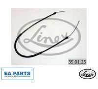 Cable, service brake for RENAULT CLIO LINEX 35.01.25 fits Left Front