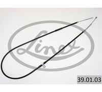 CABLE, SERVICE BRAKE FOR SKODA LINEX 39.01.03 FITS RIGHT FRONT, LEFT FRONT