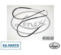 Cable, service brake for VW CARAT CORSAR LINEX 47.01.22 fits Rear