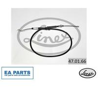 Cable, service brake for VW CARAVELLE T5 Bus EUROVAN T5 MULTIVAN LINEX 47.01.66
