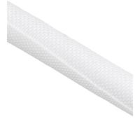 Cable Sleeve 1M/5M Self-Closed PET Expandable Braided Sleeve Self ClosingFlexible Insulated Hose Pipe Wire Wrap Protect Cable Sock Tube(White,38mm,5 Meters)