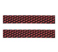Cable Sleeve 2mm~50mm PET Insulated Cable Sleeving Black Red Tight Expandable Wire Sleeve Flame-retardant Nylon Braided Mesh Sheath Tube(Black Red,10mm,10 meters)