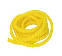 Cable Sleeve 5M Line Organizer Pipe Wear-Resistant Spiral Wound Tube Wire Cable Protection Sleeve(Color 6,45mm)