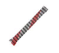 Cable Sleeve Braid Sleeve Cable Insulated Protection Wrap Flexible Yarn Line Wire Harness Sheath Sleeves(Red White Grey,12MM_1 Meter)