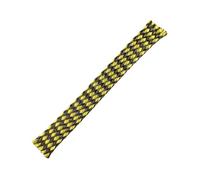 Cable Sleeve Braid Sleeve Cable Insulated Protection Wrap Flexible Yarn Line Wire Harness Sheath Sleeves(Yellow Black,08MM_1 Meter)