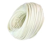 Cable Sleeve Braided Fiberglass Sleeve High Temperature Chemical Glass Fiber Tube Fiberglass Sleeving(2.5mm,10 Meters)