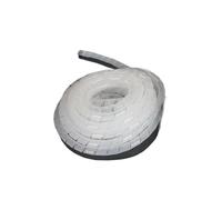 cable sleeve， Cable Spiral Sheath Wire Organizer Sleeves 6mm 8mm 10mm 12mm 14mm Winding Pipe Wrap Bands Tube(White,18mm ID 2.5 Meter)