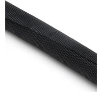 Cable Sleeve Self Closing Expandable Braided Sleeve Self-Closed Flexible Tube Insulated Hose Wire Wrap Cable Close Protecter(Black,25mm,10Meter)