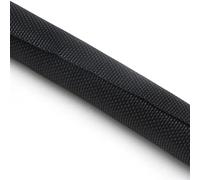Cable sleeves 1/5M Self Closing Expandable Braided Sleeve Dia 5 8 10 13 16 19 25 30 mm Cable Protector Harness Nylon Wire Wrap for life(Black,38mm,5 Meters)