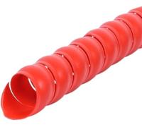 Cable sleeves, Spiral wrap Cable Sleeve,2 Meters 5Meters Wires Organizer Casing 8mm to 22mm Line Protective Hose,(Red,10mm 2 Meter)