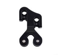 Cable Slide String Separator Glide Roller for Compound Bow with 3/8 Inch Cable Bar Aluminum Alloy Low Friction for Enhanced Speed and Durability (Black)