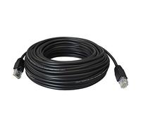 Cable Sourcing - 50m (166ft) CAT5e Cable, Outdoor External Ethernet Cable, 100% Solid Copper, Network Cable, LAN, Router, WiFi 6, CCTV, 1000mb (Gigabit), RJ45 Plugs