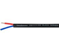 CABLE, SPEAKER, 2X1.5MM, BLACK, 100M 268-515-000 (VAN DAMME) Qty X 1