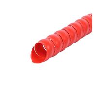 Cable Spiral Tidy 1/5/10Meters 8mm-40mm Wire Protector Cable Sleeve Cover Tube Line Organizer Pipe Protection Flexible Spiral Wrap Winding(Red,40 mm,1m)