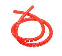 Cable Spiral Tidy 1M 2M 5M Line Organizer Winding Spiral Pipe Wire Protection Tube Colorful Cable Sleeve Black Office Finishing(Red,8mm,5 Meters)