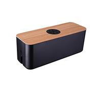 Cable Storage Box Power Strip Wire For Case Anti Charger Socket Organizer Line Bin Winder Wire Management Box For Desk