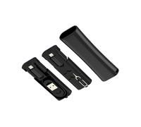 Cable Storage Box USB Adapter Charging Type C 60W for iPhone 17 16 15 14 Pro Max Data Micro USB Multi Kit Charger Travel Mobile Case Bag Card Gadgets Keyring Lightning 27W Sim Transfer Accessories Set