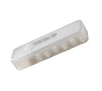 Cable Storage Box with Dustproof Lid Cable Management Box with 7 Compartments North Organisers for Office Organisers