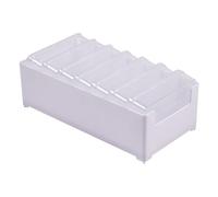 Cable Storage Box with Lid Cable Cable Organisers with 7 Removable Sampling Box Cable Management Desktop Organiser Compartments