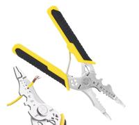 Cable Stripper | 8-in-1 Multi-Function Crimping Pliers - Cutting Pliers | for Repair, Stripping, Crimping, Wiring, Stripping Electrician Cables
