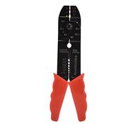 Cable Stripper Wire Strippers Cable Cutters Professional Multifunctional Manual Point Pressing Electrician Crimping Pliers Tool for Coaxial Network Telephone Cables PP Carbon Steel