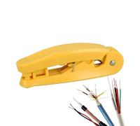 Cable Stripping Tool, Function Wire Cutter Set, 4.33 in Removal with Strong Clamp, Compact Network Repair Device System, Professional Grade Hand Tool with Easy Use, Telephone Wiring for Office
