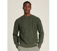 Cable Sweater Garment Wash