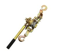 Cable Tensioner- Chain Hoist, Lever Chain Hoist | Steel Heavy Duty Manual Tool, Double Hook Wire Puller With Clamp Load Capacity Wire Tensioner Tool, For Farm, Tractor Construction