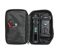 Cable Tester Network Line Finder Signal Tracer Multifunctional Checker RJ45 RJ11 Telephone Network Line Tracker Black Transmitter and Receiver Kit