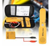 Cable Tester RJ11 Line Finder Toner Electric with Network and Cable crafted from Metal English instruction manual making troubleshooting a breeze