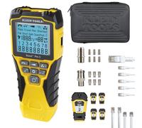 Cable Tester, Scout Pro 3 with Test-n-Map Remote, Includes Remotes #2 - #6, Tests Voice, Data and Video Cable, Klein Tools VDV501-853
