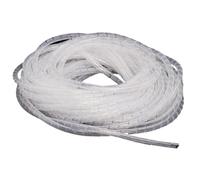 cable tidy, 1pcs Cable Sleeve Winding Pipe 4mm 6mm 8mm ID Spiral Wire Wrap Organizer Hose Tube Protection Cord Band Sheath(White,OD 8mm 10 Meter)