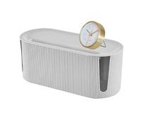 Cable Tidy Box - 31 * 13.5 * 12.5 Cm Wire Holder Keeper, Management Organizer, Extension Box, Power Strip Tidy, for Hiding Messy Cables (White)