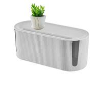 Cable Tidy Box,Cable Management Box, Wire Storage Extension Hider,Tidy Power Strip Organiser, Cable hi-de Box Cable Wire Extension Box Organiser Wire Tidy, for Hiding Messy Cables Wire Management