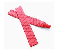 Cable Tidy,Cable Sleeves 1m Heat Shrink Tube Fishing Waterproof Anti-skid Wraps Fishing Rod Badminton Racket Sleeve Tube Grip Cable Sleeve(Red,45mm)