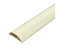 cable tidy， Cable Trunking Self Adhesive, Conduit For Wall Corner Desk TV, Pack Of 2, Multiple Colors, Sizes(White B,3#)