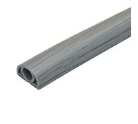 cable tidy， Cable Trunking Self Adhesive, Conduit For Wall Corner Desk TV, Pack Of 2, Multiple Colors, Sizes(Gray B,2#)
