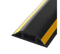 cable tidy， Cable Trunking Self Adhesive, Conduit For Wall Corner Desk TV, Pack Of 2, Multiple Colors, Sizes(Yellow black,5#)