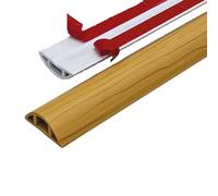 cable tidy， Cable Trunking Self Adhesive, Conduit For Wall Corner Desk TV, Pack Of 2, Multiple Colors, Sizes(Yellow B,3#)