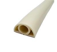 cable tidy， Cable Trunking Self Adhesive, Conduit For Wall Corner Desk TV, Pack Of 2, Multiple Colors, Sizes(White,2.5#)