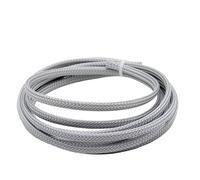 Cable Tidy Management Sleeve, Cable Sleeves 2m PET Braid Multiple Sizes Multicolor(Grijs,25mm)