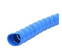 Cable Tidy Sleeve 1/2/5Meters Line Organizer Pipe Protection Flexible Wire Protector Cable Sleeve Cover Tube(Blue,ID 12mm,2 Meters)