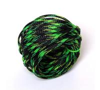 Cable Tidy Sleeve 1M 5M 10M Expandable Braided Cable Sleeve Insulation Wire Protecting Nylon wire Sheathing 4 6 8 10 12 15 20 25mm For Home Office Use(Black Green,20 mm,5 Meter)